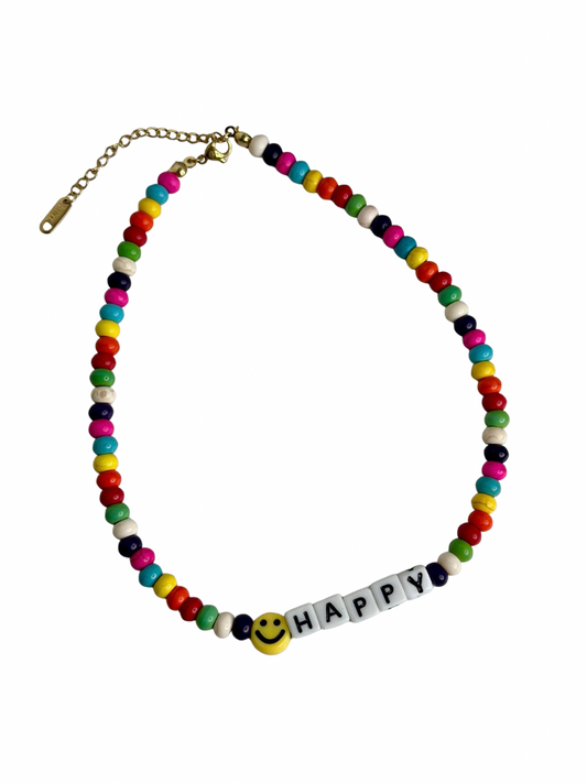 HAPPY NECKLACE