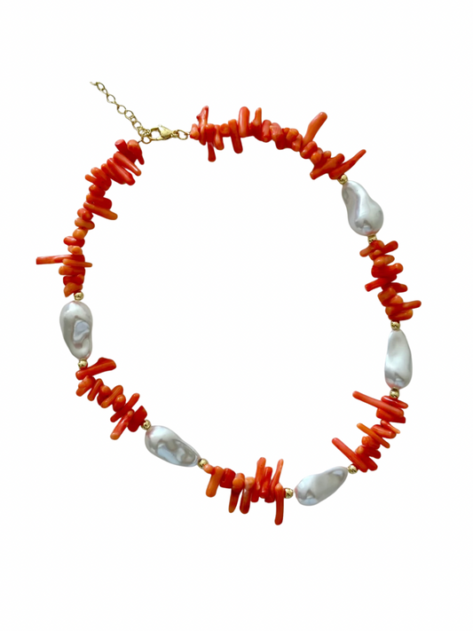 CORAL NECKLACE