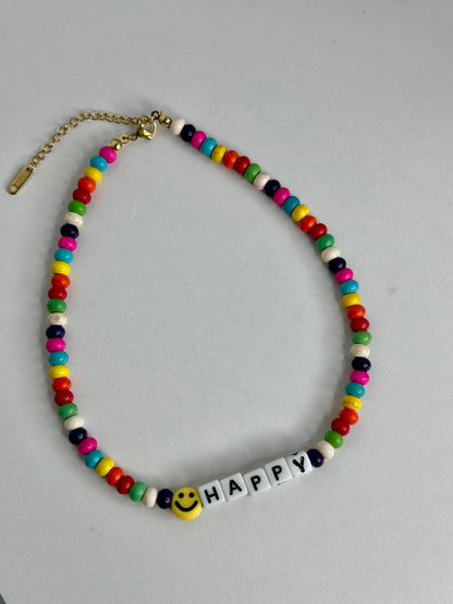 HAPPY NECKLACE