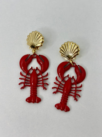 LOBSTER EARRINGS