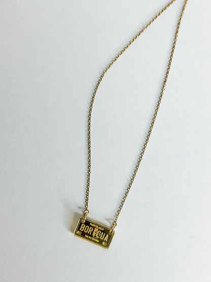 TABLILLA BORICUA NECKLACE