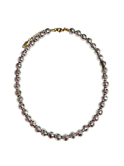 DISCO NECKLACE (PLATA)