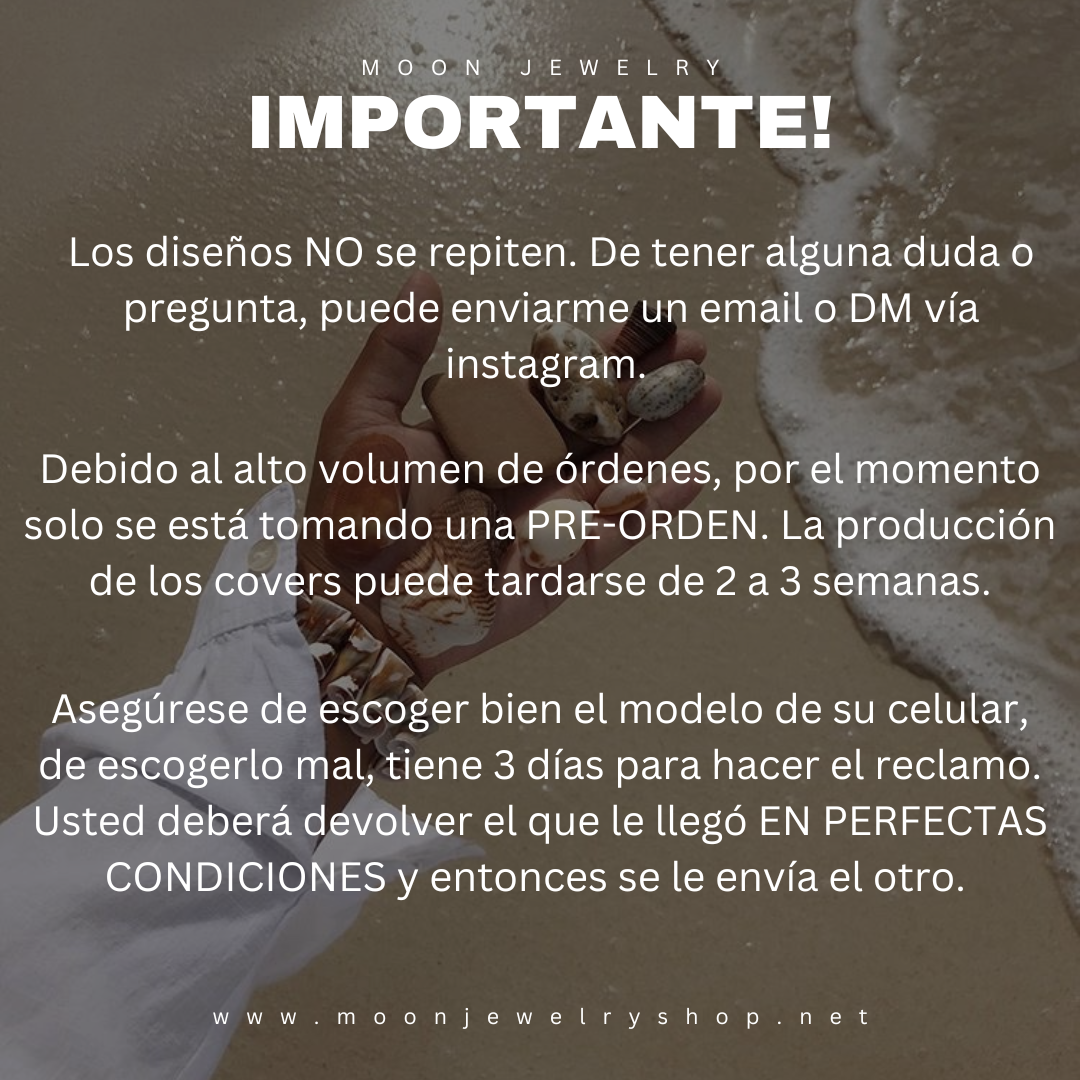 Seashell Phone Case / 𝐏𝐑𝐄-𝐎𝐑𝐃𝐄𝐍