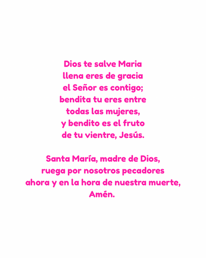 PULSERA AVE MARIA